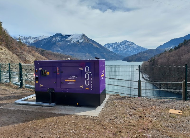 Groupe électrogène industriel CAP Générateur en intervention à Cannes